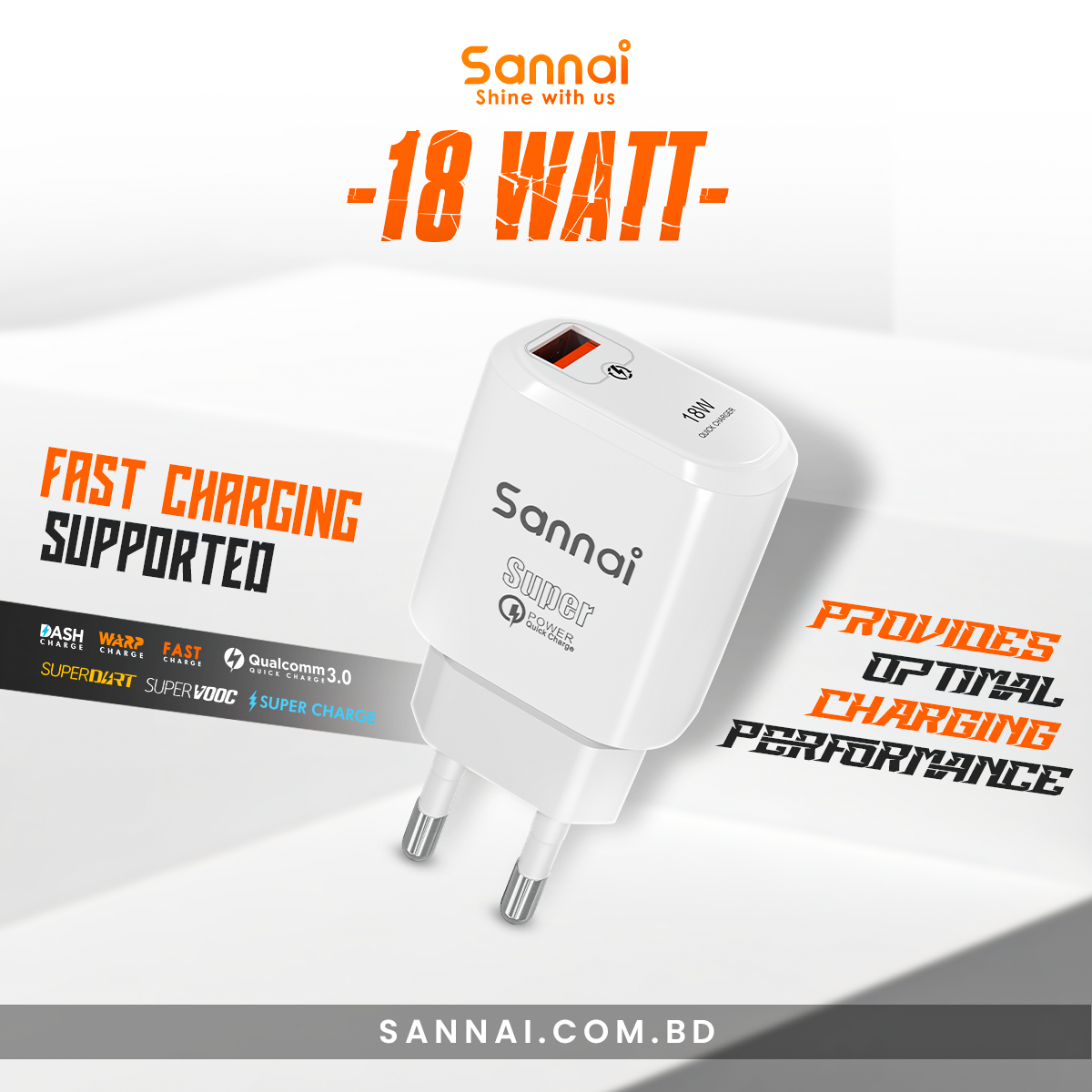 18W Super Fast Charger