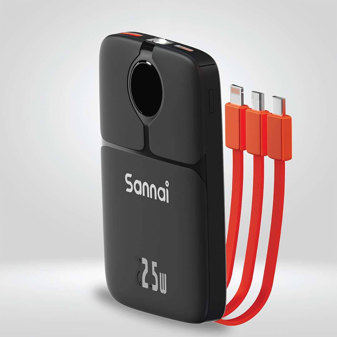 SANNAI SP-12: 10000mAh Power Bank (22.5W)